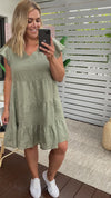 Eadie Dress - Khaki *