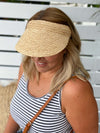 Rubi Raffia Visor *