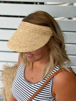 Rubi Raffia Visor *