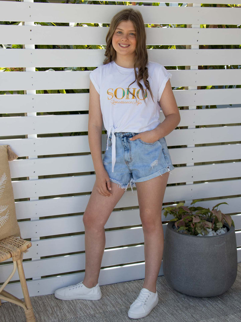 Mia Tee (Teen) - White *