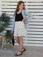 Holly Skirt (Teen) - Black Spot *