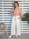 Delta Pants (Teen) - Ivory *