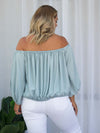 Maya OTS Top - Chambray *