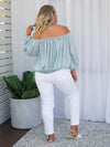 Maya OTS Top - Chambray *