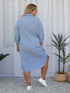 Zoe Shirt Dress - Chambray *