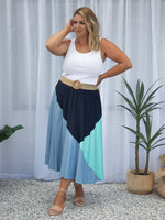 Bethany Skirt - Blue