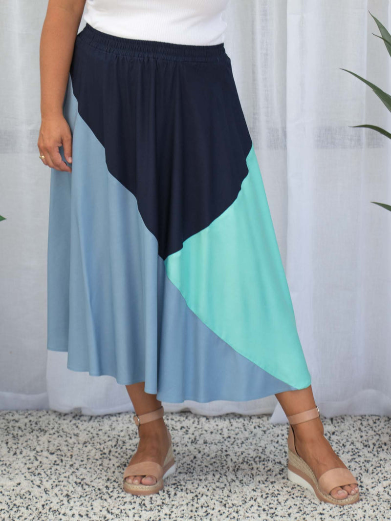 Bethany Skirt - Blue