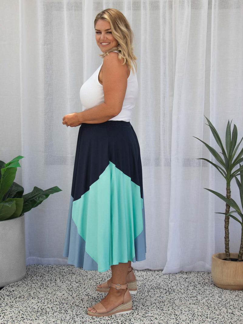 Bethany Skirt - Blue