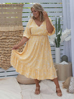 Gracie Dress - Lemon