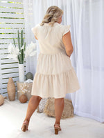 Gigi Dress - Beige Gingham *