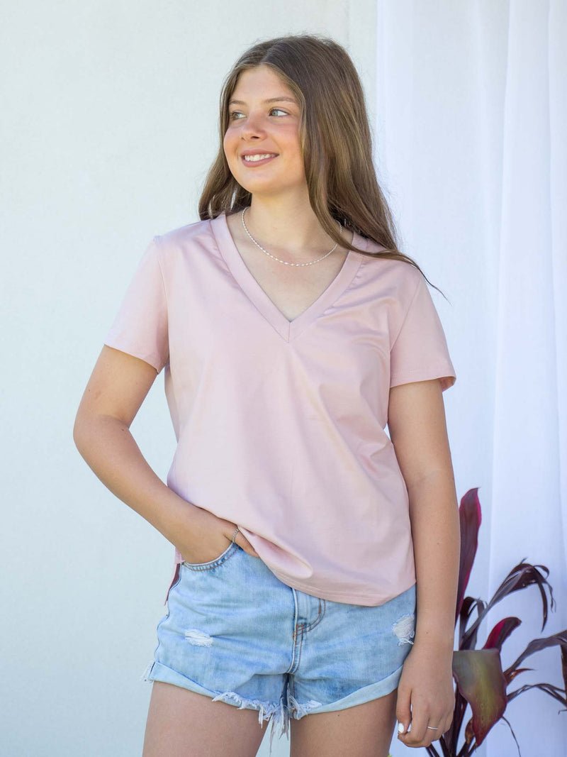 Jade Top (Teen) - Blush