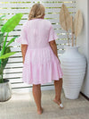 Ziggy Dress - Pink Gingham *