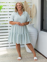 Ziggy Dress - Sage Gingham *