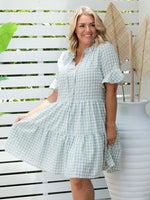 Ziggy Dress - Sage Gingham *