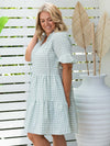 Ziggy Dress - Sage Gingham *