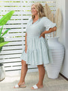 Ziggy Dress - Sage Gingham *