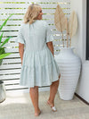 Ziggy Dress - Sage Gingham *