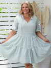 Ziggy Dress - Sage Gingham *