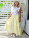 Leah Skirt - Yellow *