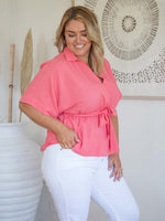 Ali Shirt - Coral*