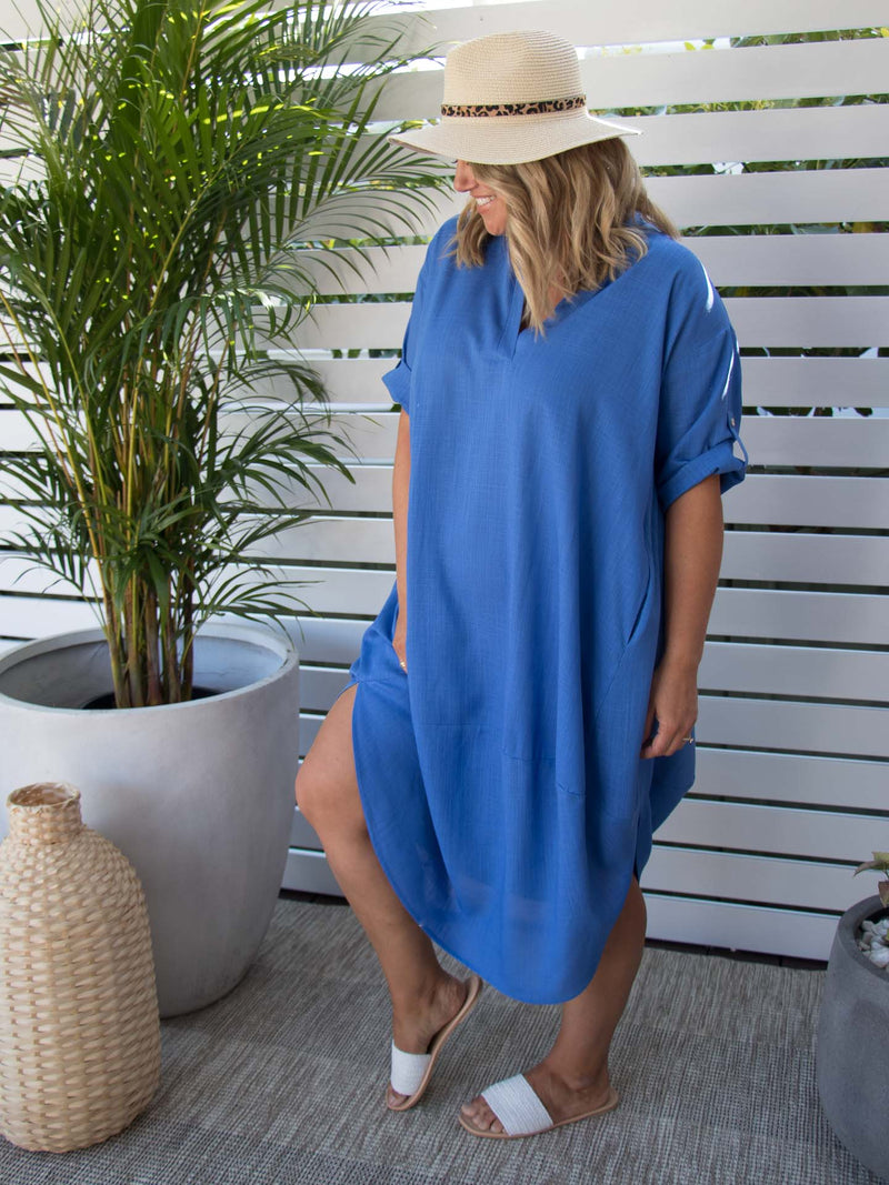 Tullie Dress - Cobalt *