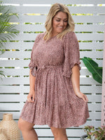 Marlie Dress - Pink Animal *