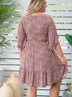 Marlie Dress - Pink Animal *