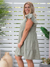 Eadie Dress - Khaki *