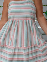 Carrie Dress - Lurex Stripe *