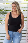 Mimi Rib Tank - Black *