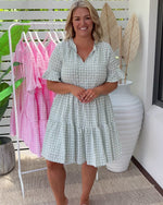 Ziggy Dress - Pink Gingham *