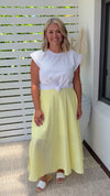 Leah Skirt - Yellow *