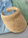 Rubi Raffia Visor *